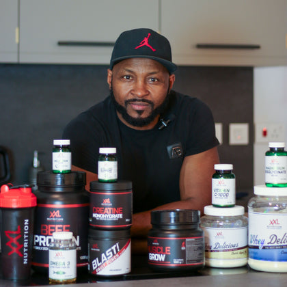 Vlady Personal Trainer Malta with XXL Nutrition Supplements