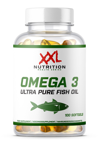 Omega 3 Ultra Pure: Elevate your heart and brain health with XXL Nutrition's premium fish oil supplement, now available in Malta.