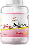 Whey Delicious Protein - Strawberry & Banana - 2500 grams - XXL Nutrition Malta
