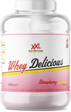 Whey Delicious Protein - Strawberry & Banana - 2500 grams - XXL Nutrition Malta