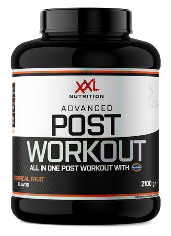 Advanced Post Workout supplement bottle, designed for optimal recovery and performance in Malta.