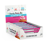 Crunchy Protein Bar - 12 Pack - Celebration Cake - XXL Nutrition Malta