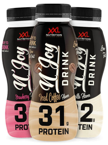 N'Joy Protein Drinks 6 Pack (Also in Vegan) - Iced Coffee - XXL Nutrition Malta