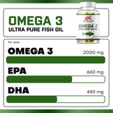 Omega 3 Ultra Pure - XXL Nutrition Malta
