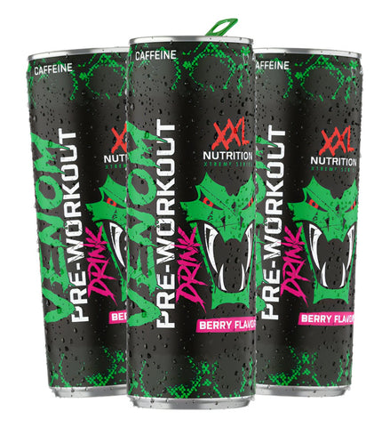 Venom Pre Workout Drink - 24 Tray - XXL Nutrition Malta